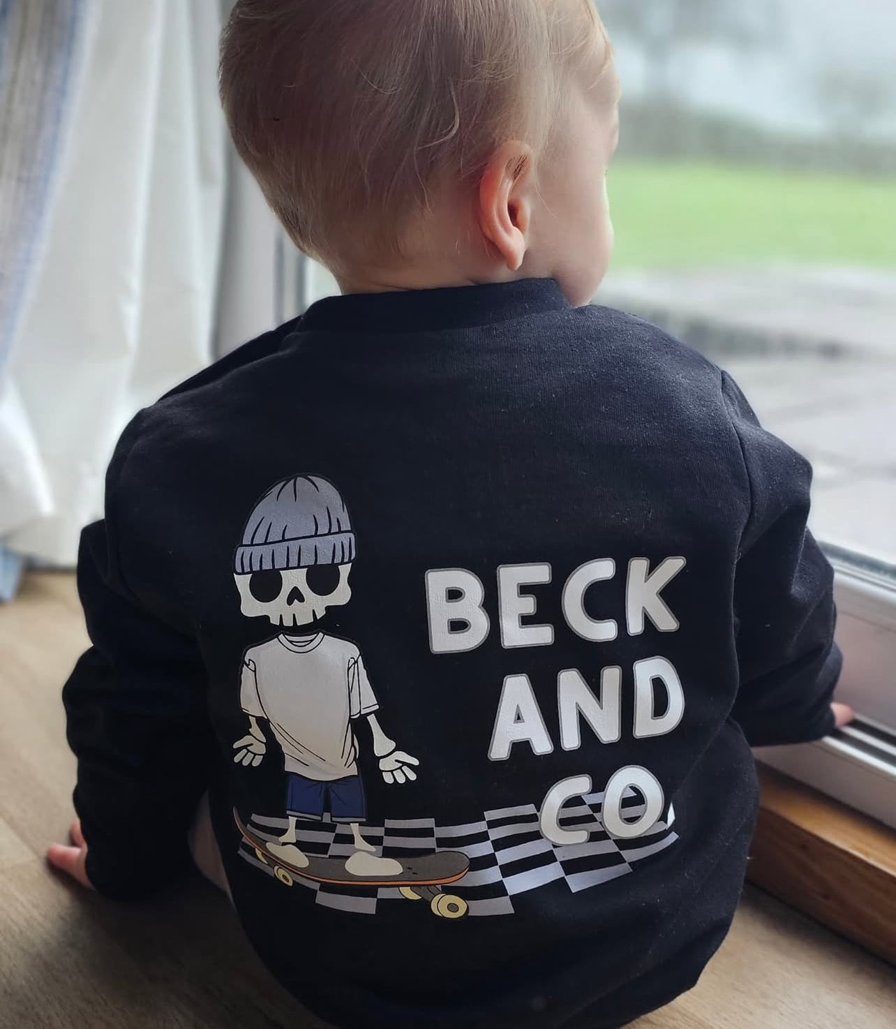 Skate Skeleton Sweatshirt