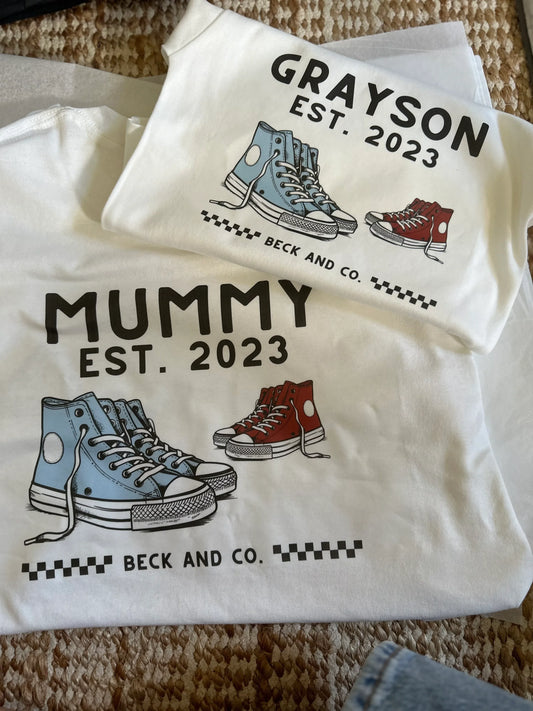Customisable Matching Tees Bundle - Beck and Co.