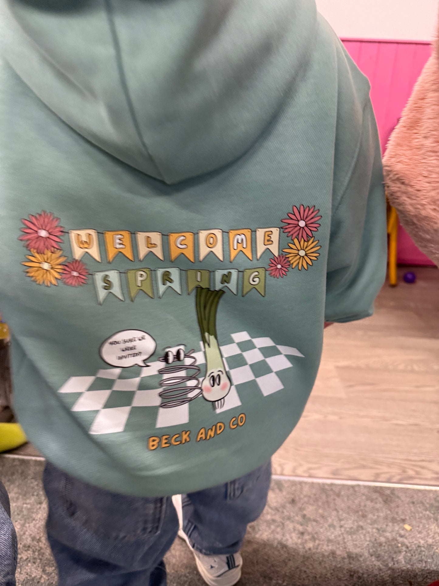 Welcome Spring Hoodie