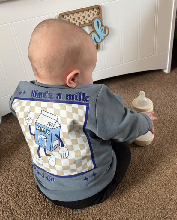 Milk Square Sweatshirt