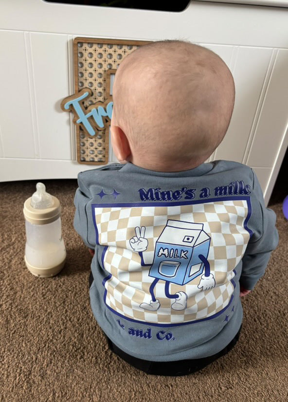 Milk Square Sweatshirt