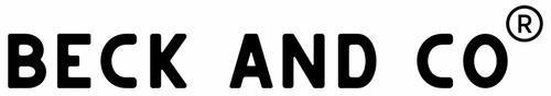 Beck and Co Logo Typography